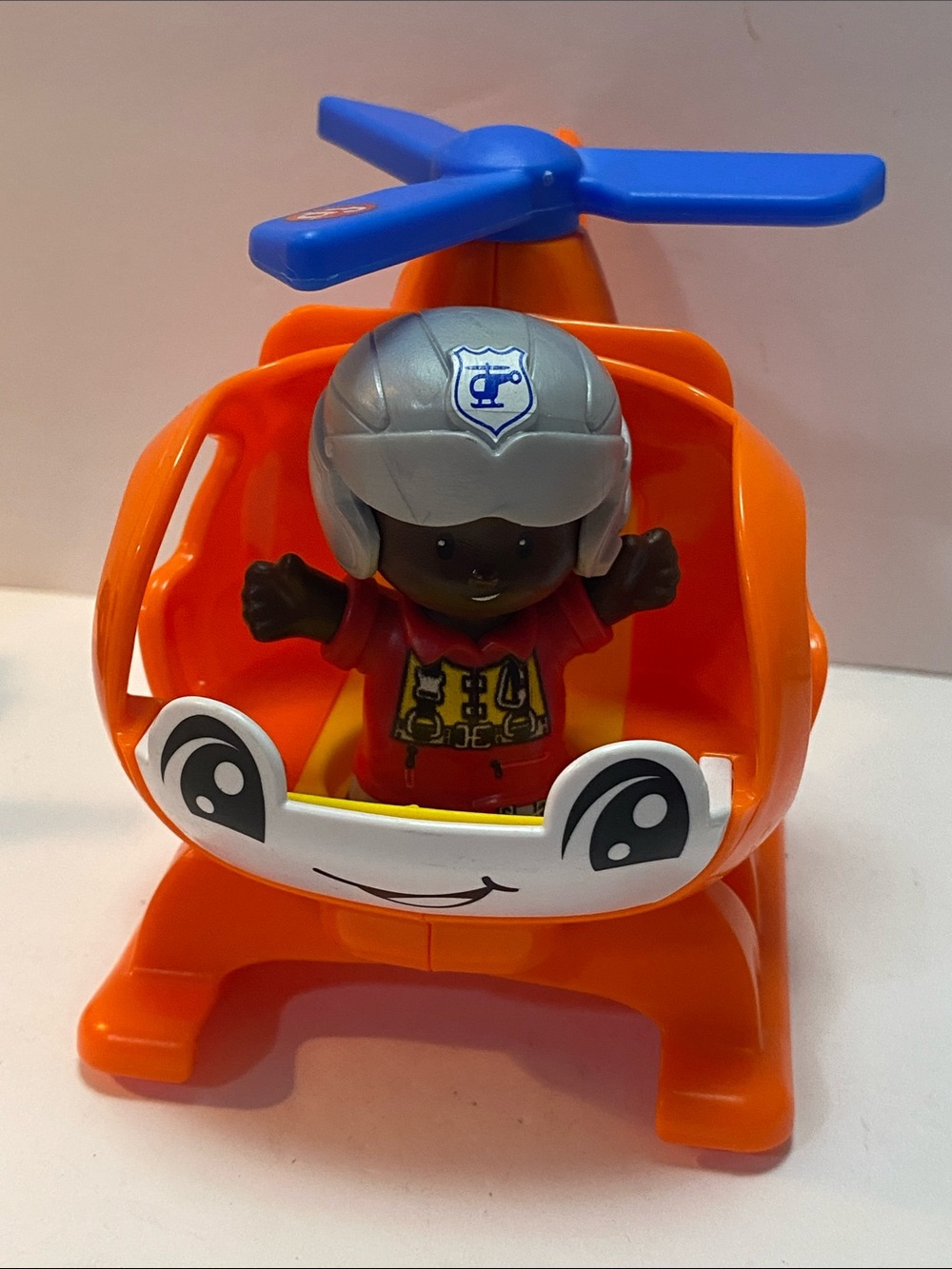 Fisher price - little people helicopter + pilot character